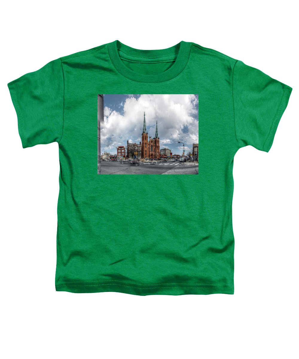 Panorama 2066 Church of the Assumption - Toddler T-Shirt