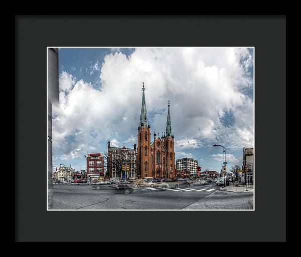 Panorama 2066 Church of the Assumption - Framed Print
