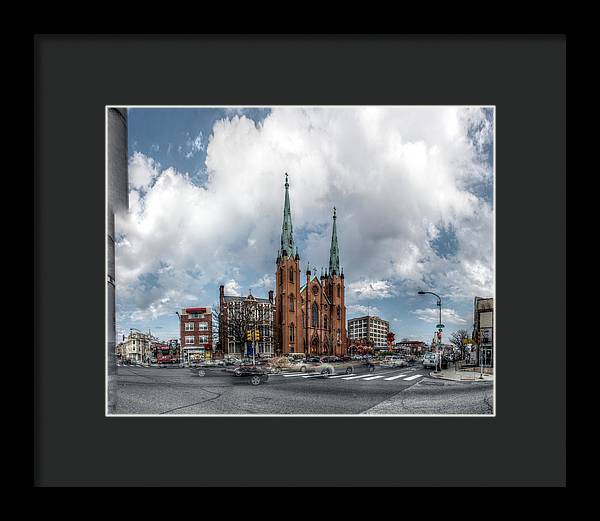 Panorama 2066 Church of the Assumption - Framed Print