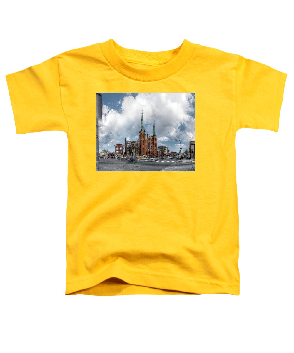 Panorama 2066 Church of the Assumption - Toddler T-Shirt