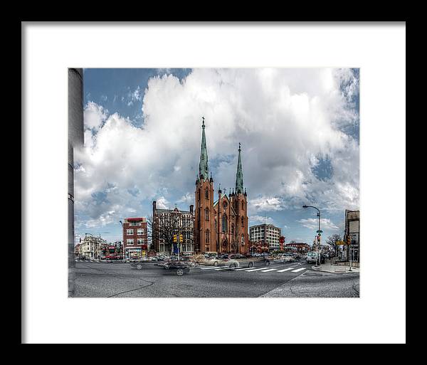 Panorama 2066 Church of the Assumption - Framed Print