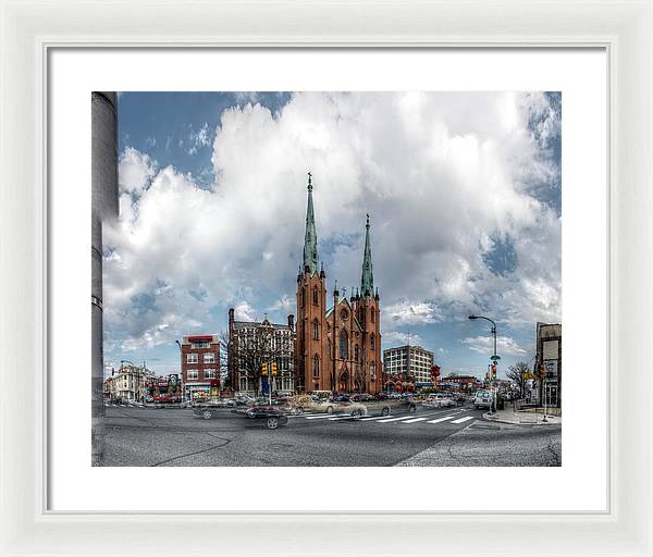 Panorama 2066 Church of the Assumption - Framed Print