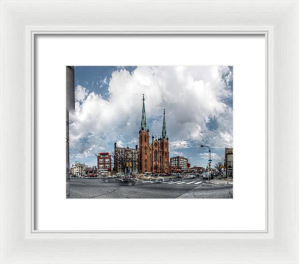 Panorama 2066 Church of the Assumption - Framed Print