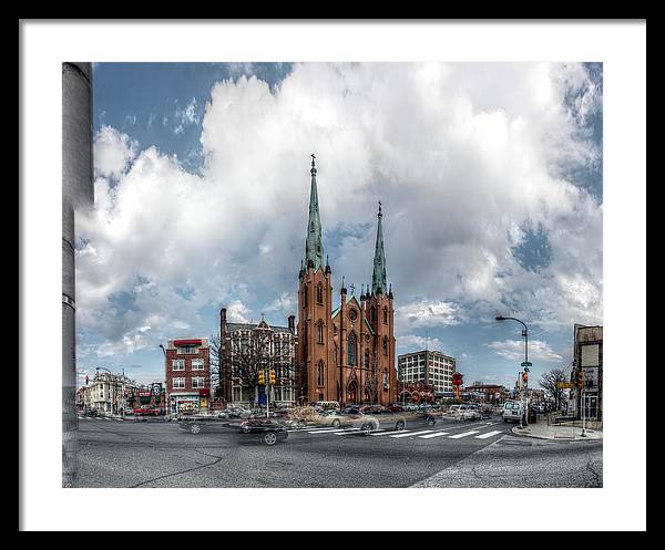 Panorama 2066 Church of the Assumption - Framed Print