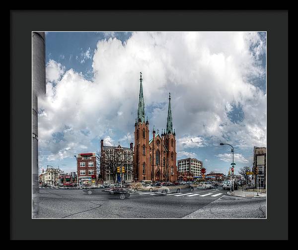Panorama 2066 Church of the Assumption - Framed Print