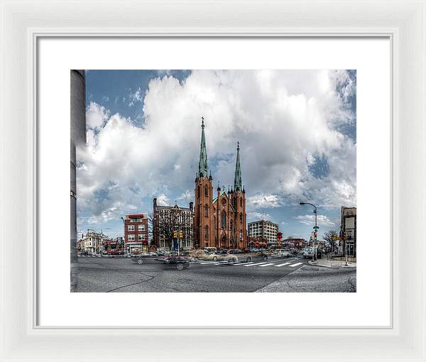 Panorama 2066 Church of the Assumption - Framed Print