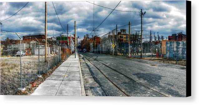 Panorama 2165 1100 Block of Noble Street - Canvas Print