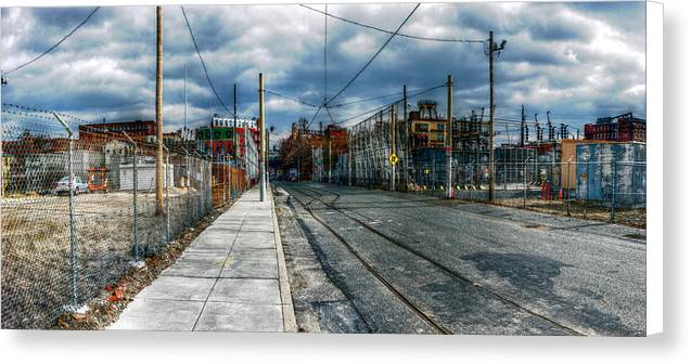 Panorama 2165 1100 Block of Noble Street - Canvas Print