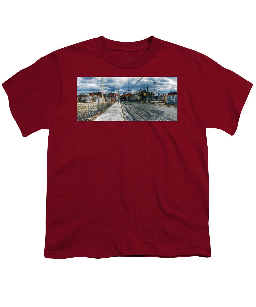 Panorama 2165 1100 Block of Noble Street - Youth T-Shirt