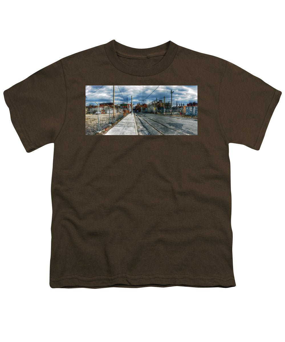 Panorama 2165 1100 Block of Noble Street - Youth T-Shirt
