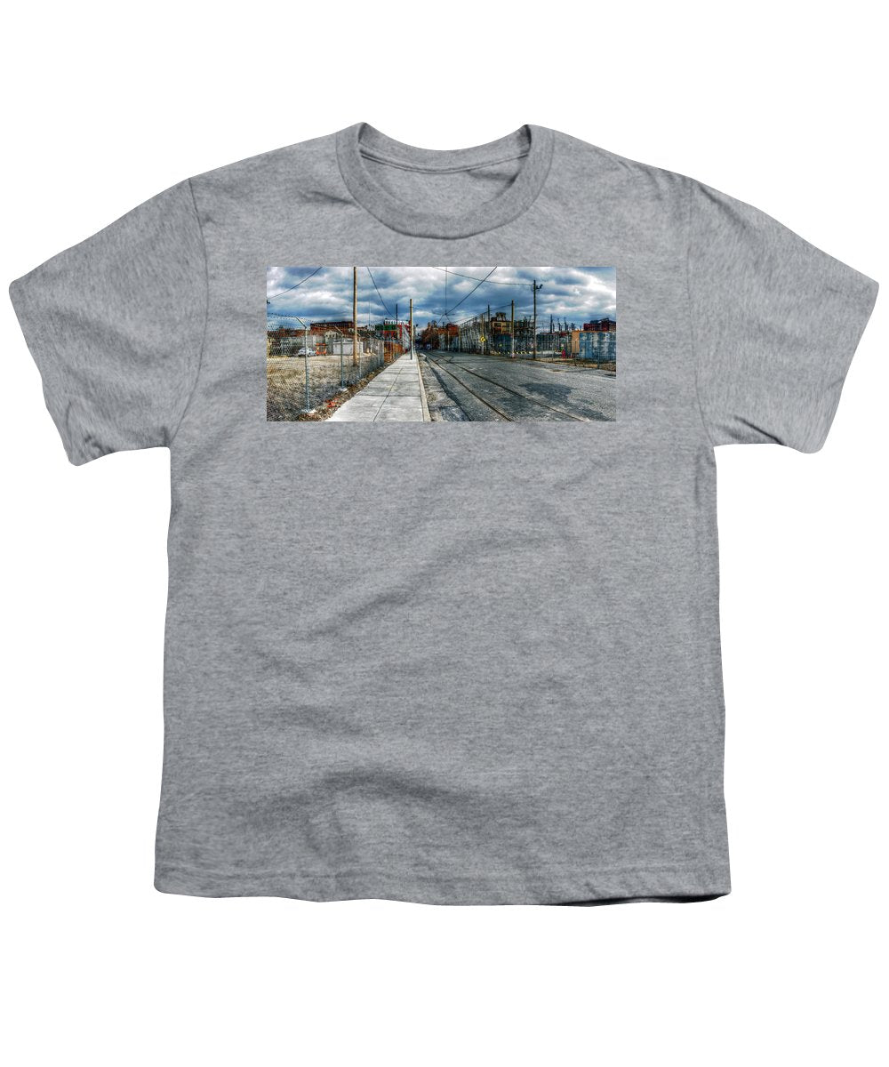 Panorama 2165 1100 Block of Noble Street - Youth T-Shirt