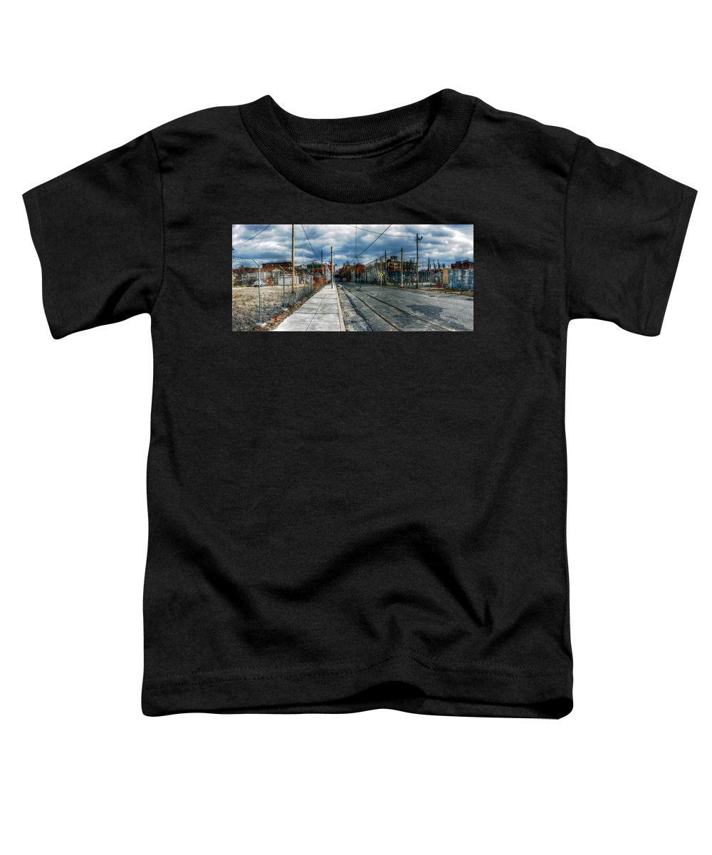 Panorama 2165 1100 Block of Noble Street - Toddler T-Shirt