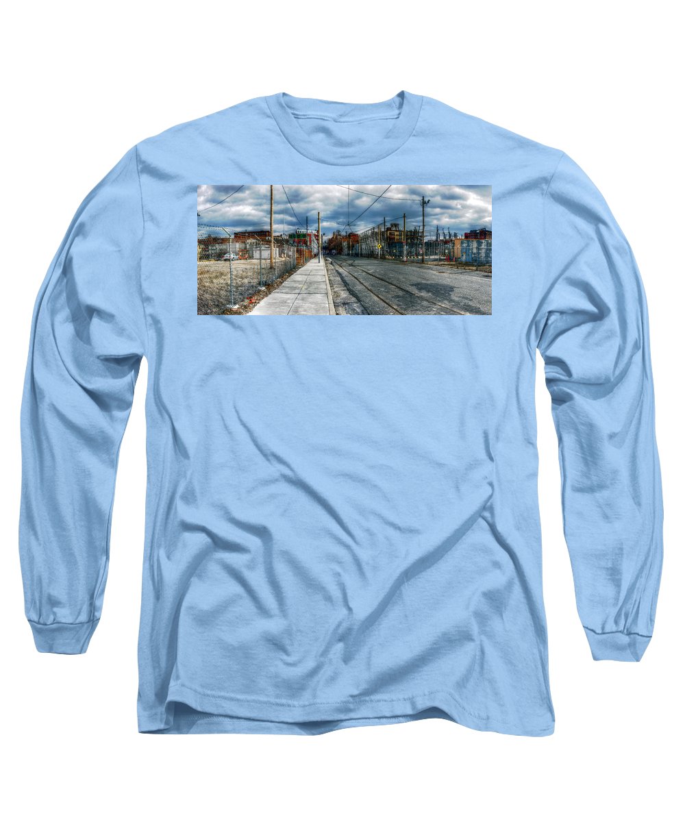 Panorama 2165 1100 Block of Noble Street - Long Sleeve T-Shirt