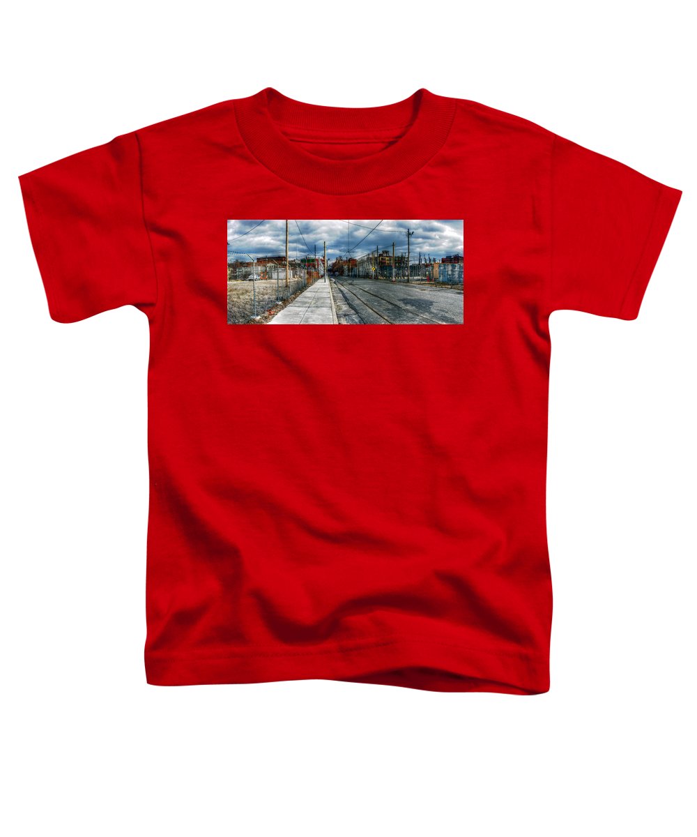 Panorama 2165 1100 Block of Noble Street - Toddler T-Shirt