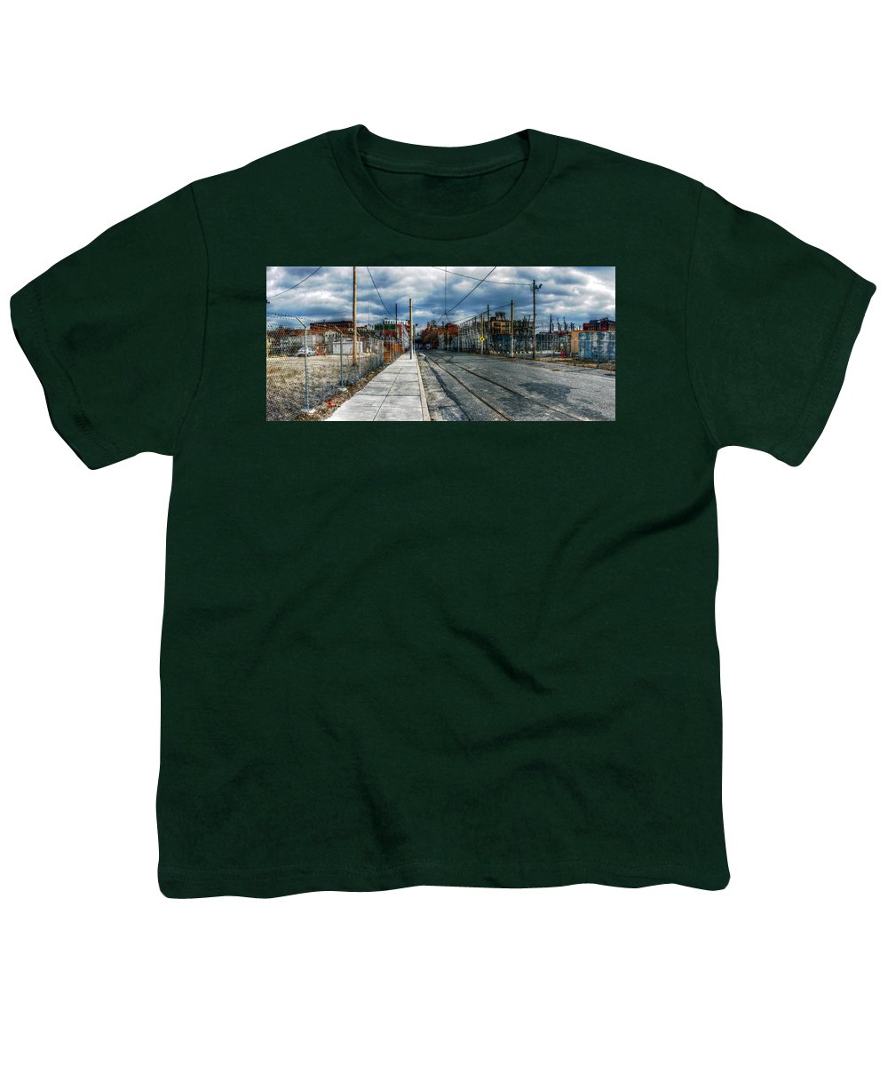 Panorama 2165 1100 Block of Noble Street - Youth T-Shirt