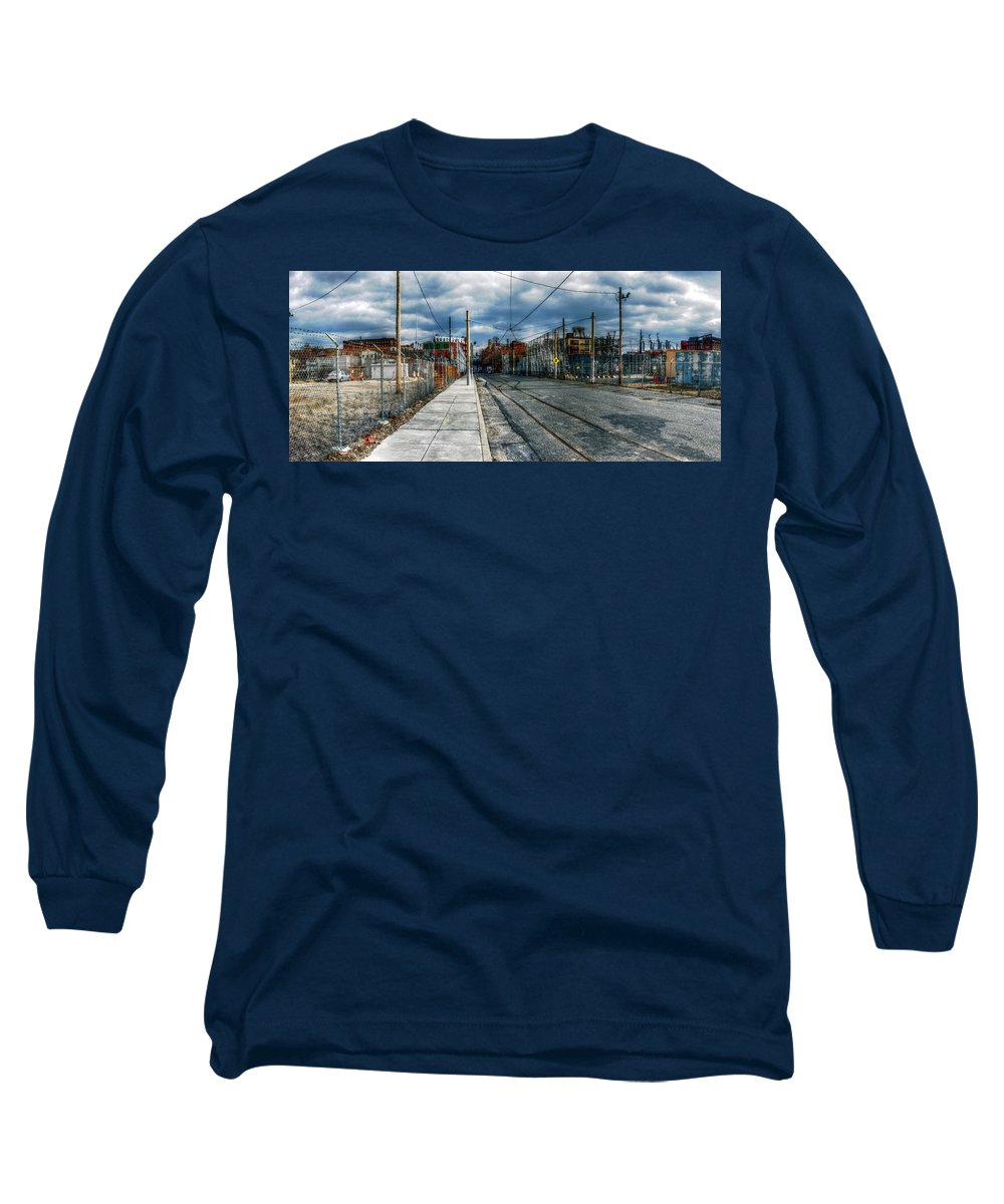 Panorama 2165 1100 Block of Noble Street - Long Sleeve T-Shirt