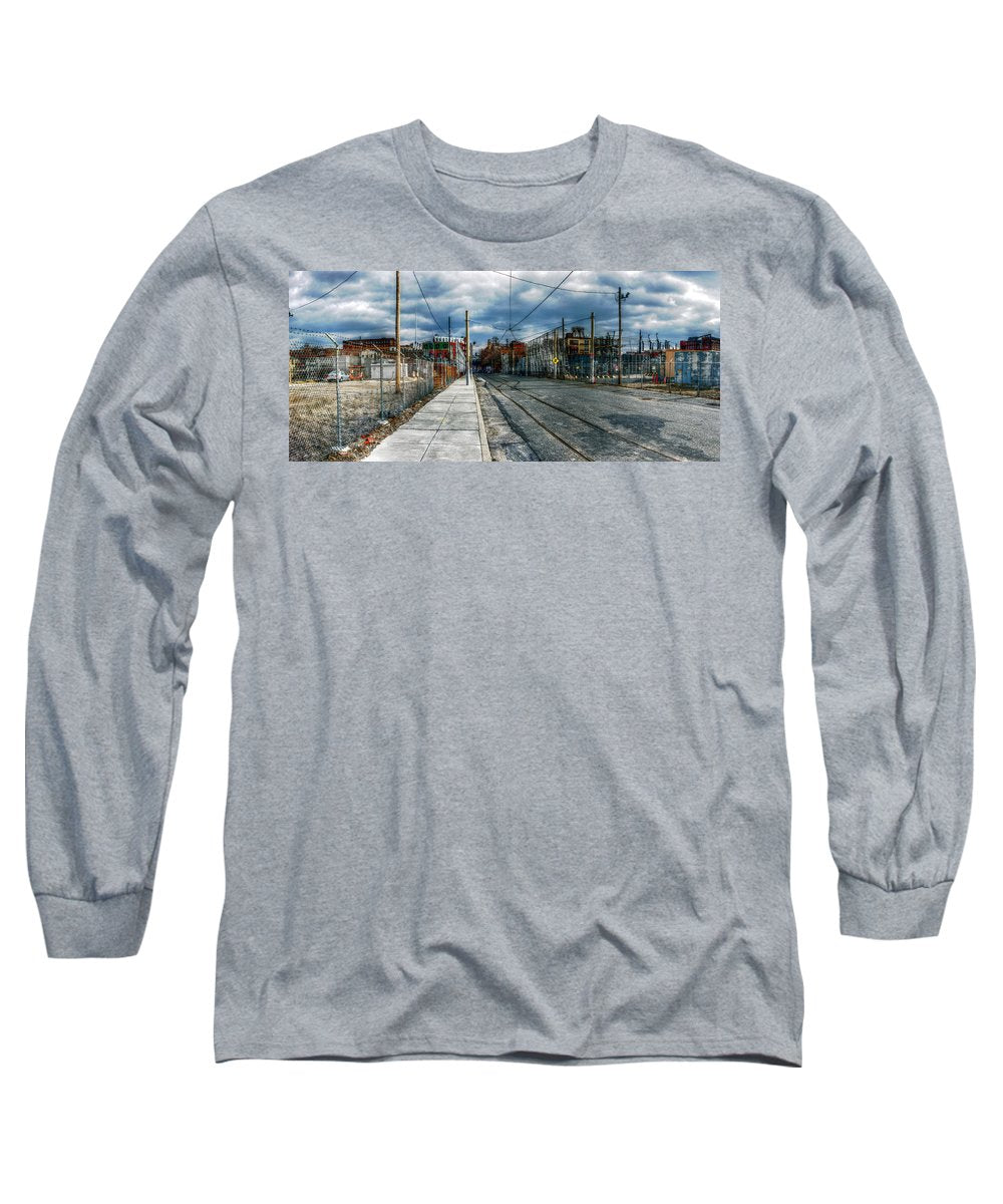 Panorama 2165 1100 Block of Noble Street - Long Sleeve T-Shirt