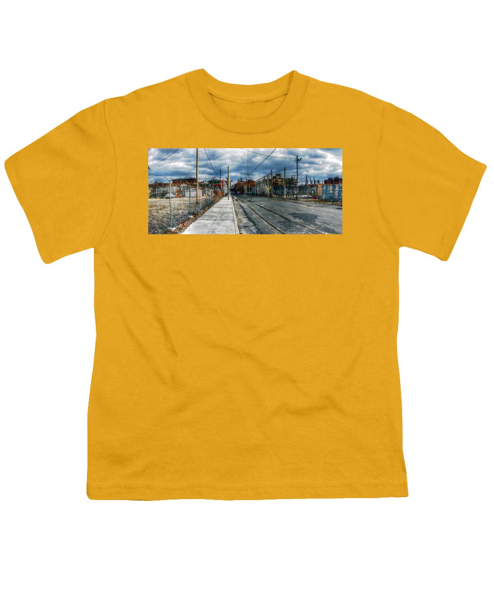Panorama 2165 1100 Block of Noble Street - Youth T-Shirt