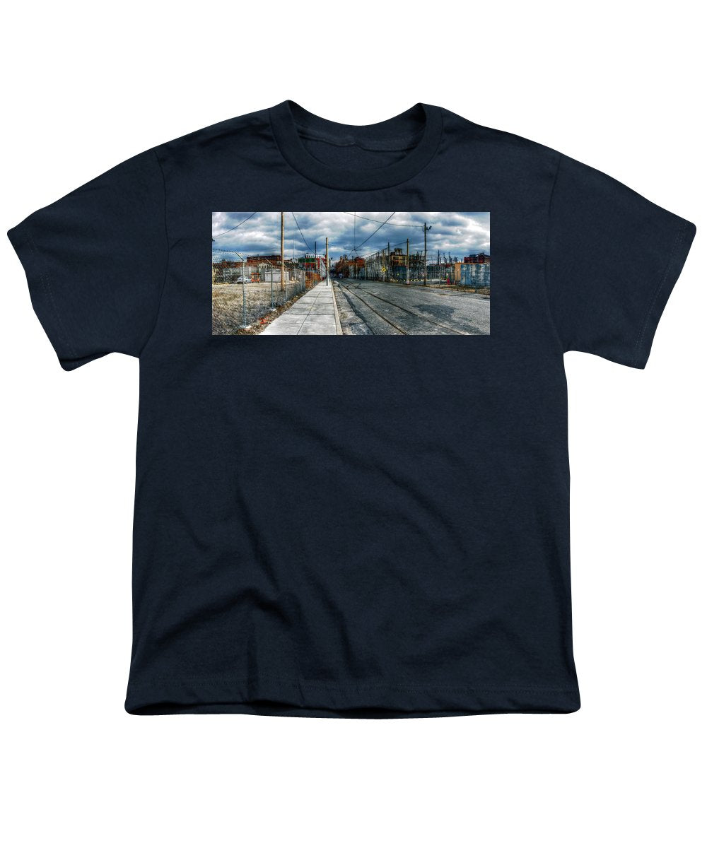 Panorama 2165 1100 Block of Noble Street - Youth T-Shirt