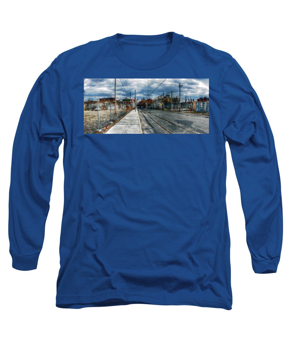 Panorama 2165 1100 Block of Noble Street - Long Sleeve T-Shirt