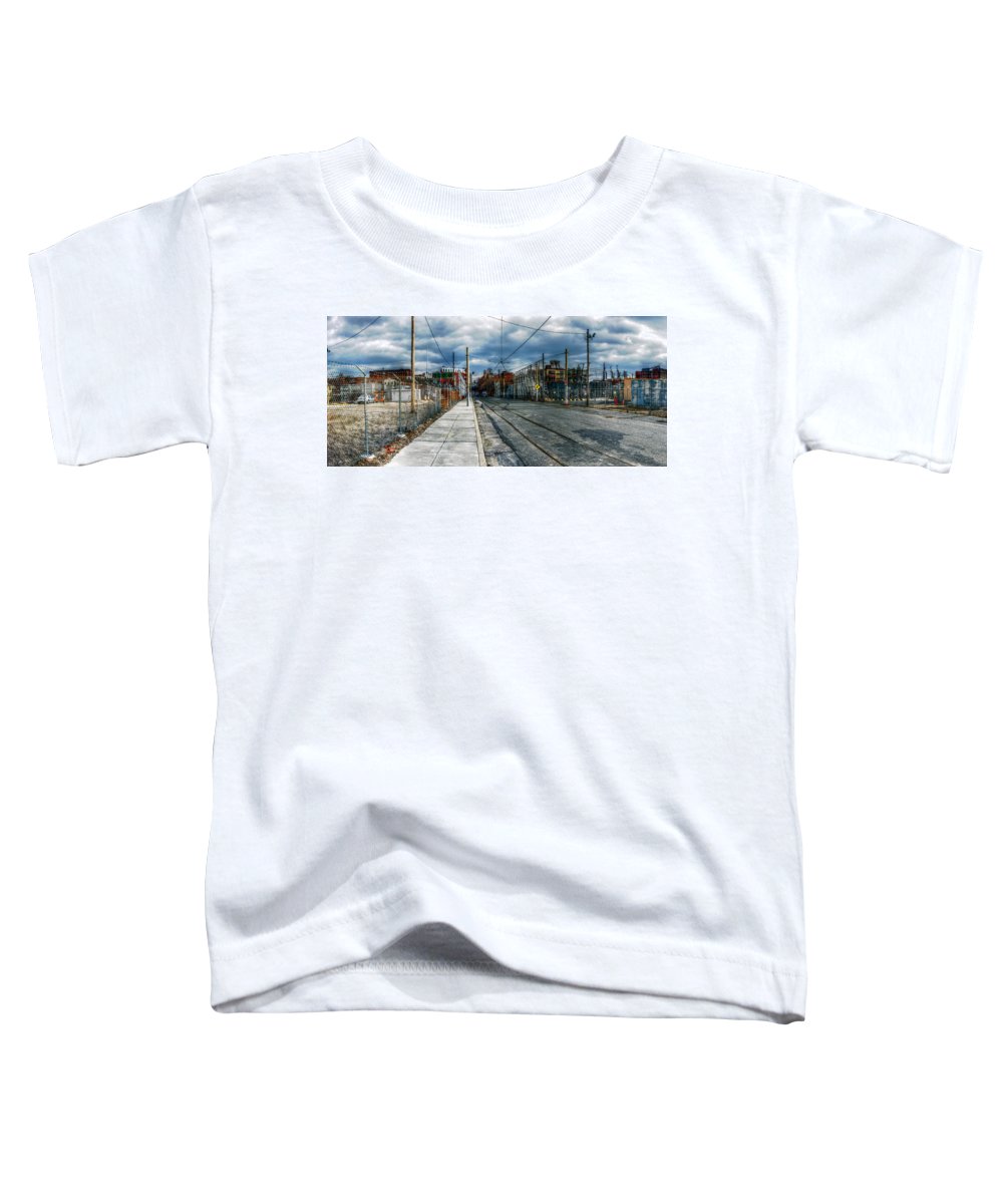 Panorama 2165 1100 Block of Noble Street - Toddler T-Shirt