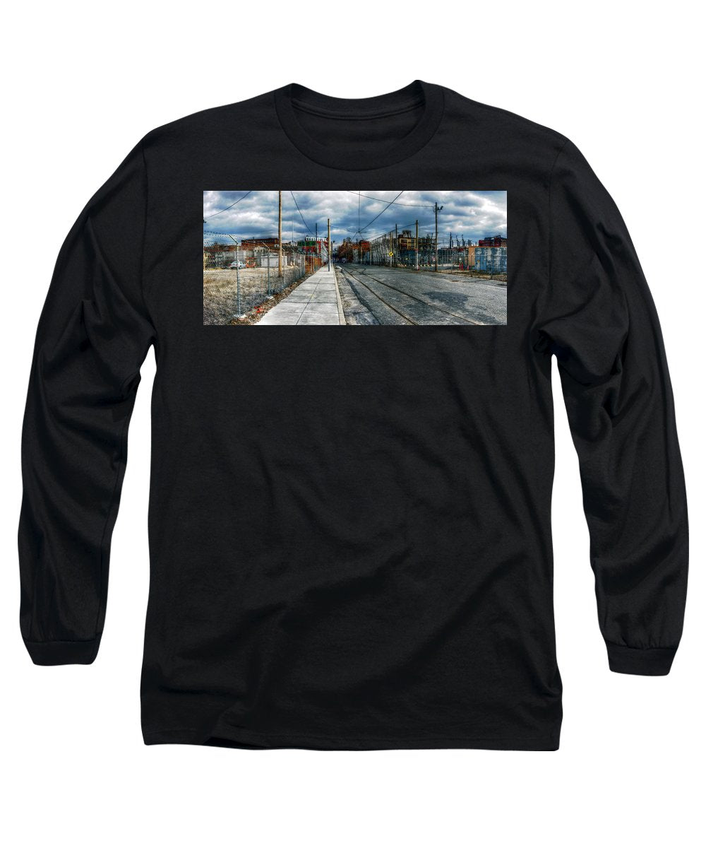 Panorama 2165 1100 Block of Noble Street - Long Sleeve T-Shirt