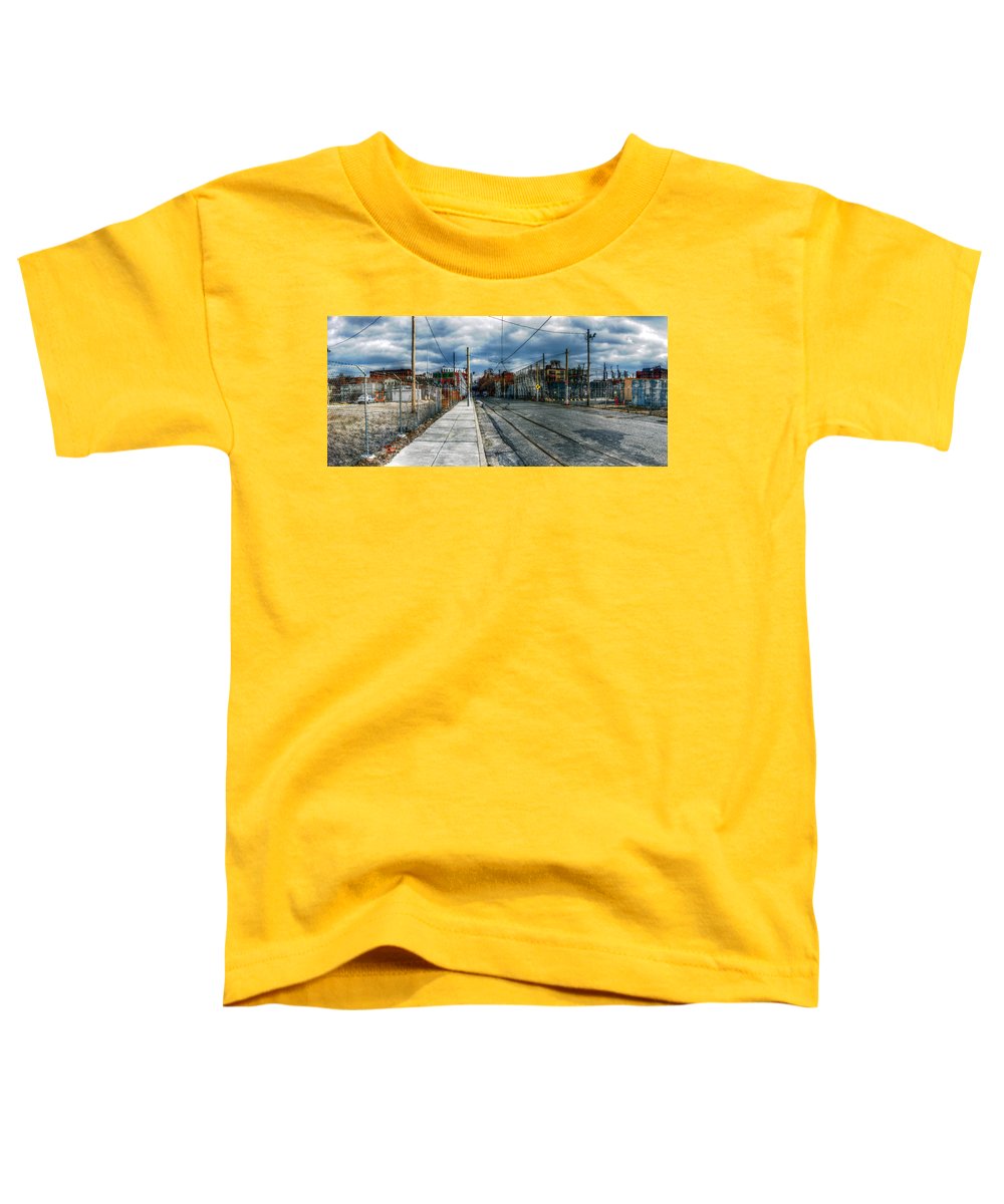Panorama 2165 1100 Block of Noble Street - Toddler T-Shirt
