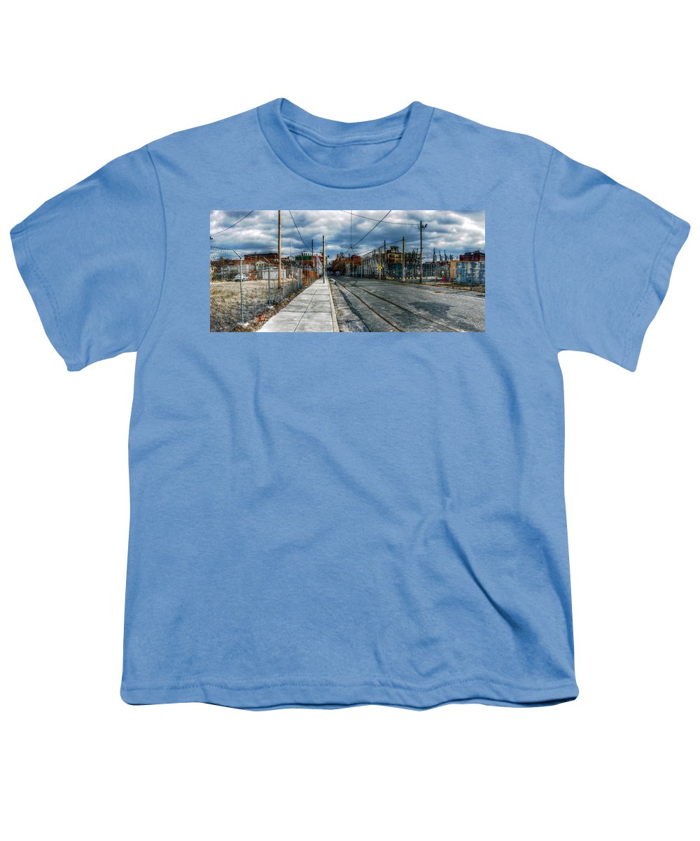 Panorama 2165 1100 Block of Noble Street - Youth T-Shirt