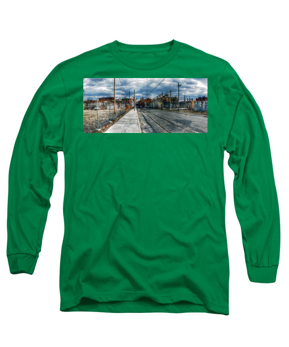 Panorama 2165 1100 Block of Noble Street - Long Sleeve T-Shirt