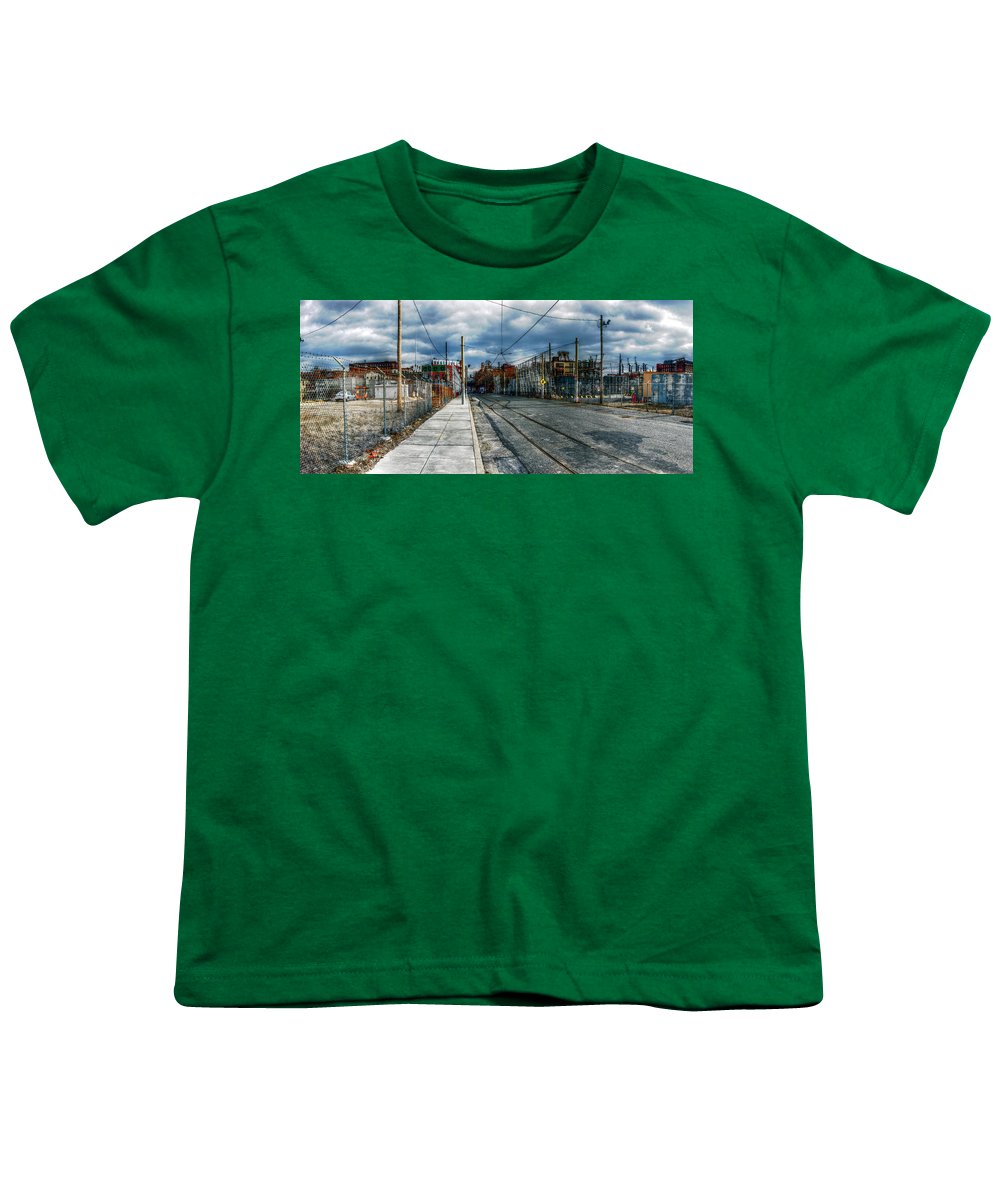 Panorama 2165 1100 Block of Noble Street - Youth T-Shirt