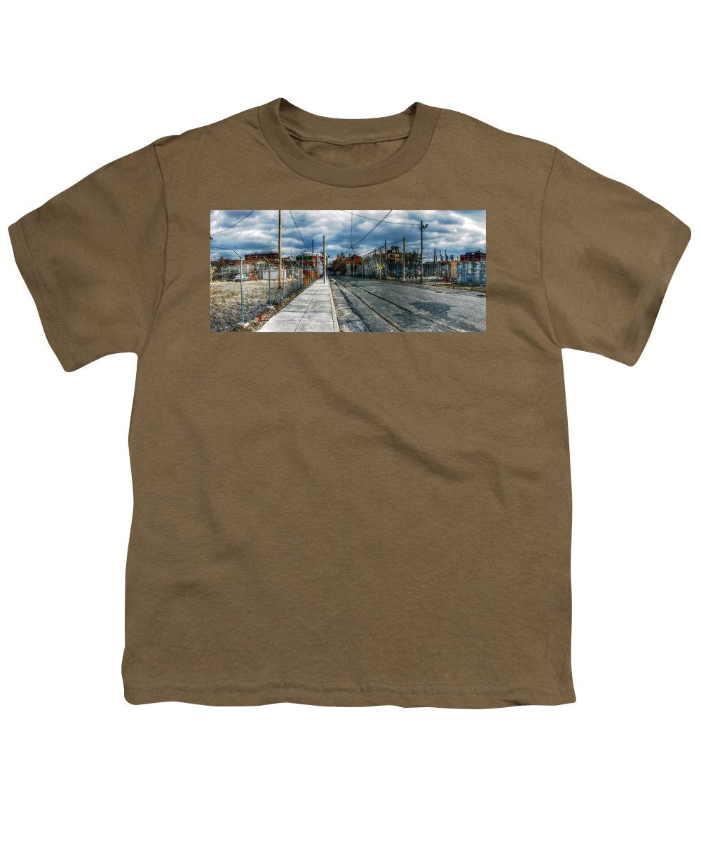 Panorama 2165 1100 Block of Noble Street - Youth T-Shirt