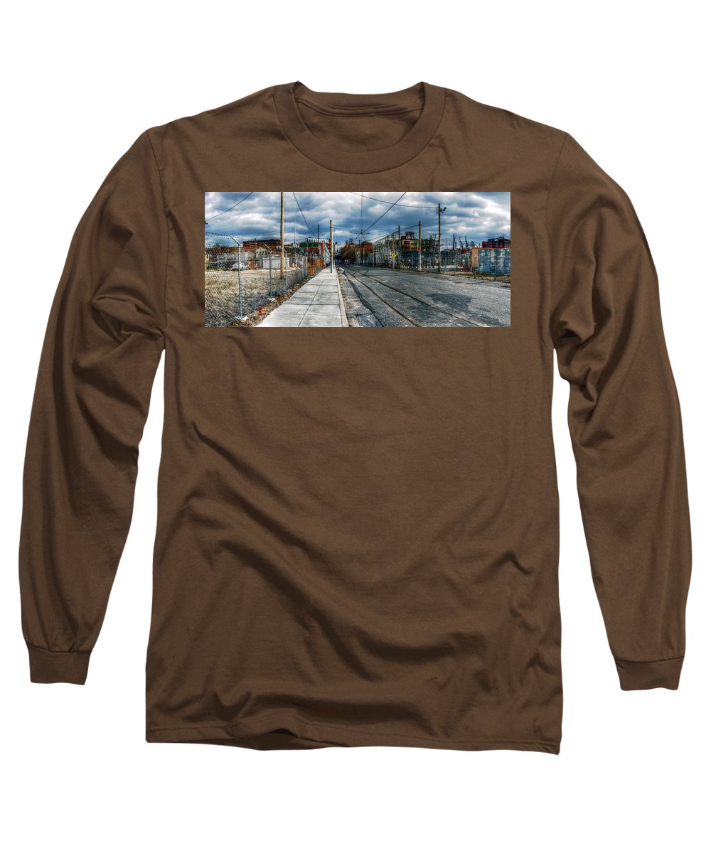 Panorama 2165 1100 Block of Noble Street - Long Sleeve T-Shirt