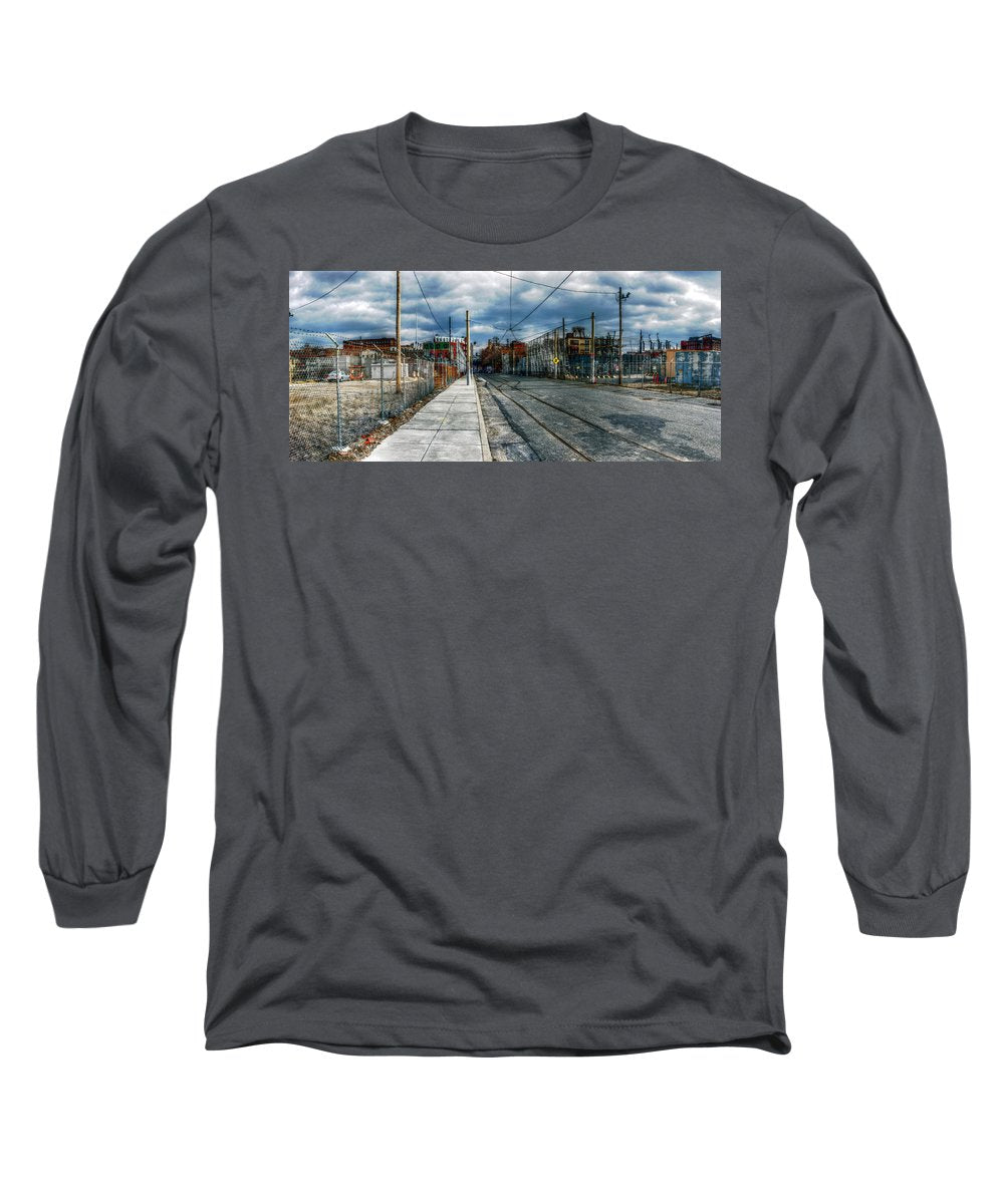 Panorama 2165 1100 Block of Noble Street - Long Sleeve T-Shirt