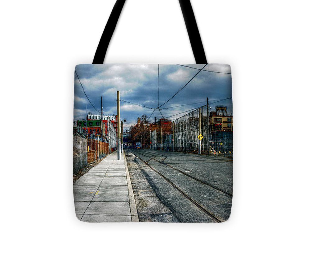 Panorama 2165 1100 Block of Noble Street - Tote Bag