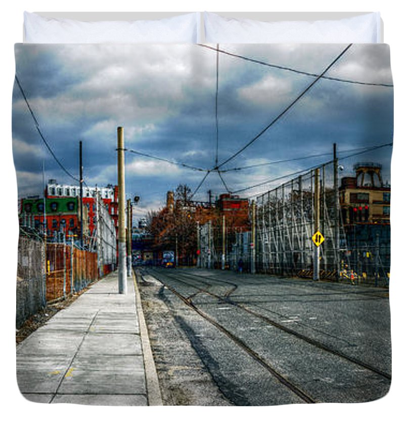 Panorama 2165 1100 Block of Noble Street - Duvet Cover