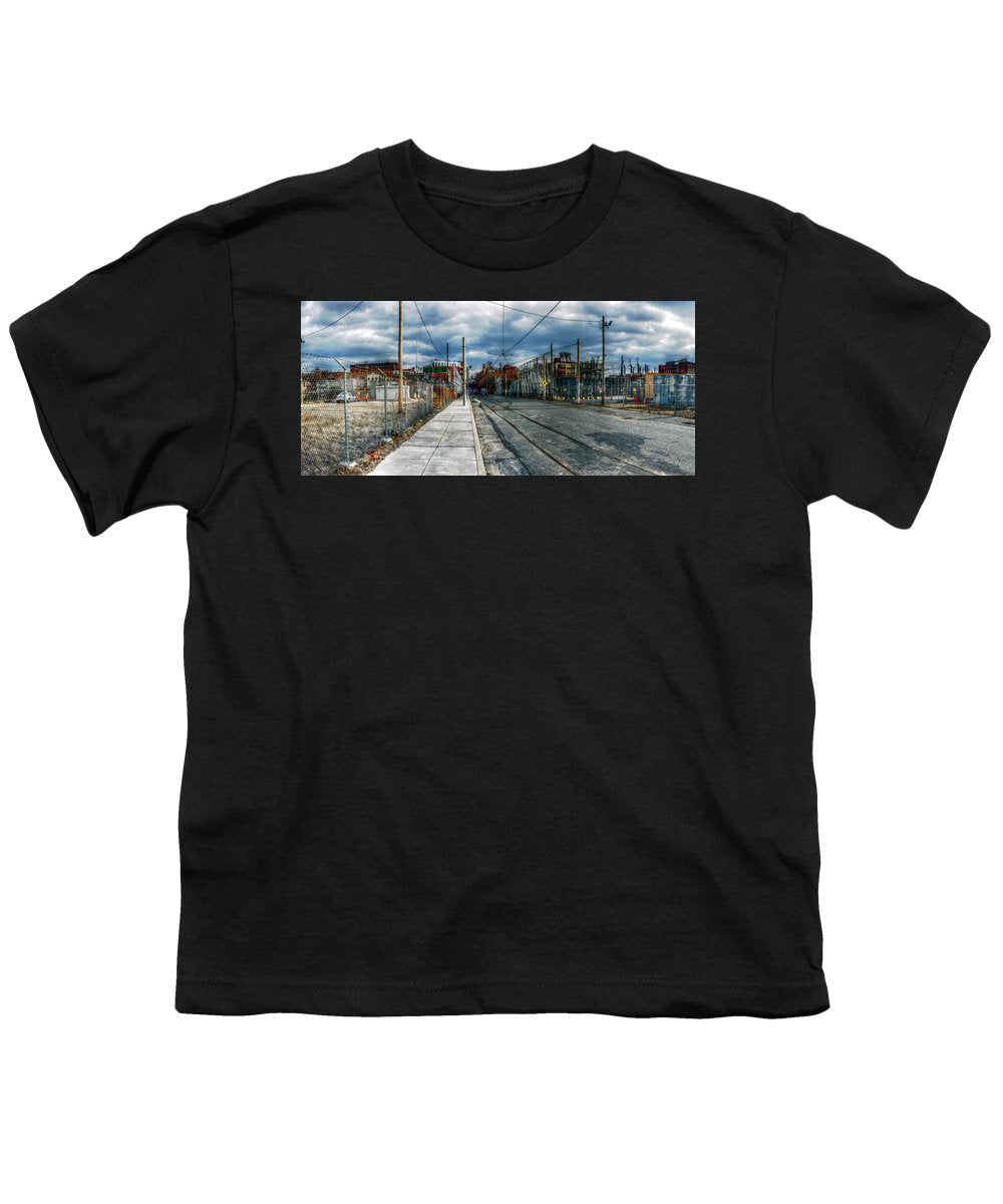 Panorama 2165 1100 Block of Noble Street - Youth T-Shirt
