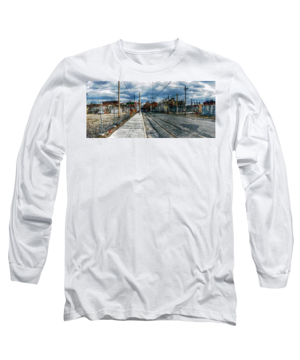 Panorama 2165 1100 Block of Noble Street - Long Sleeve T-Shirt