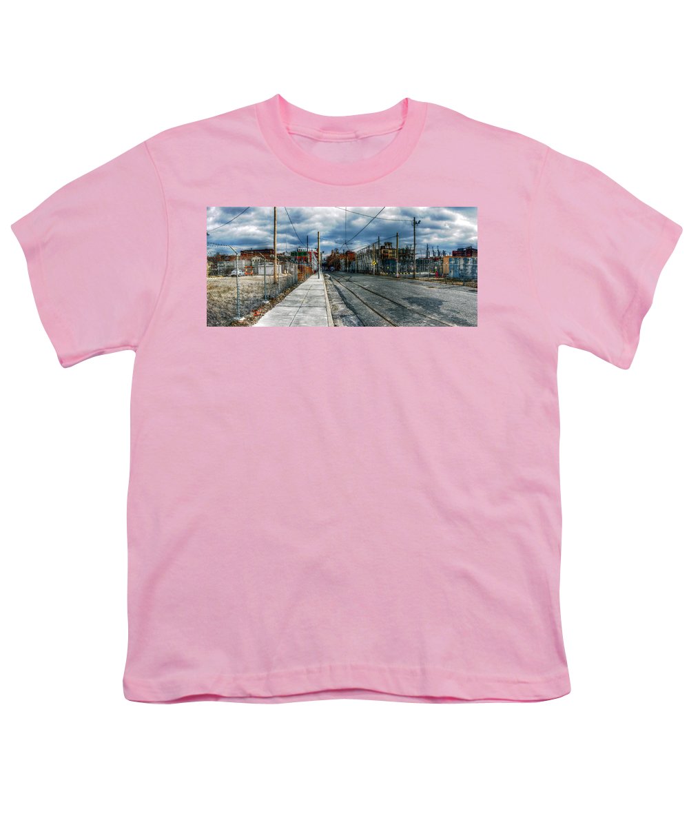 Panorama 2165 1100 Block of Noble Street - Youth T-Shirt
