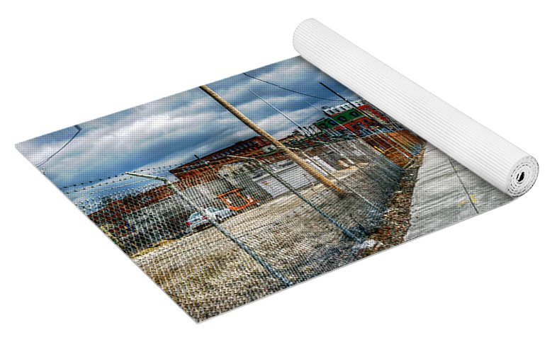 Panorama 2165 1100 Block of Noble Street - Yoga Mat