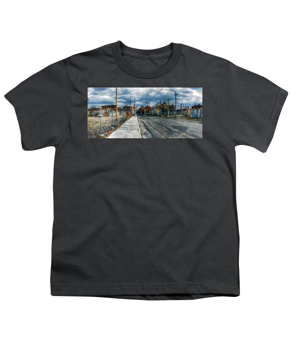 Panorama 2165 1100 Block of Noble Street - Youth T-Shirt
