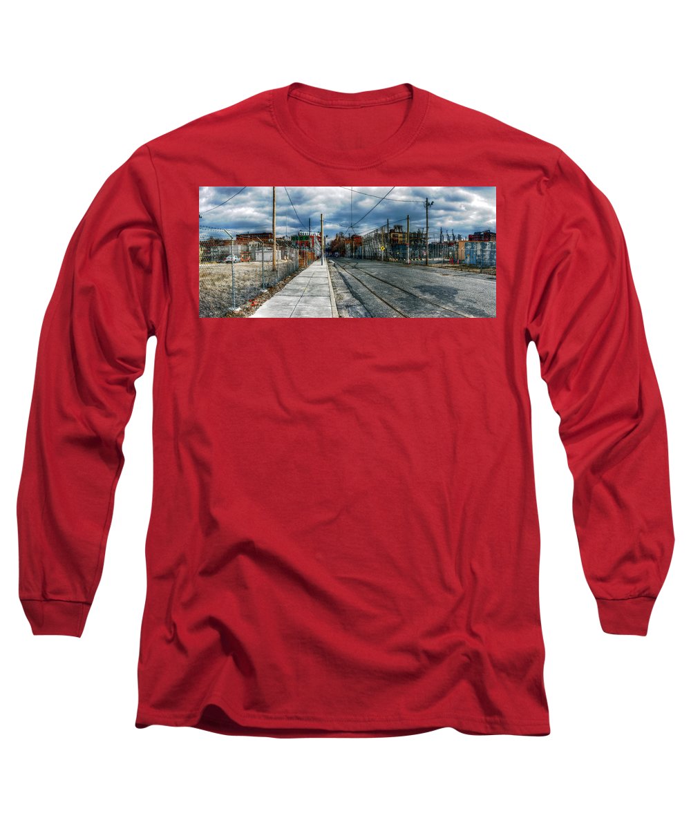 Panorama 2165 1100 Block of Noble Street - Long Sleeve T-Shirt