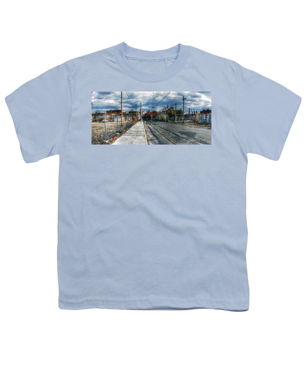 Panorama 2165 1100 Block of Noble Street - Youth T-Shirt