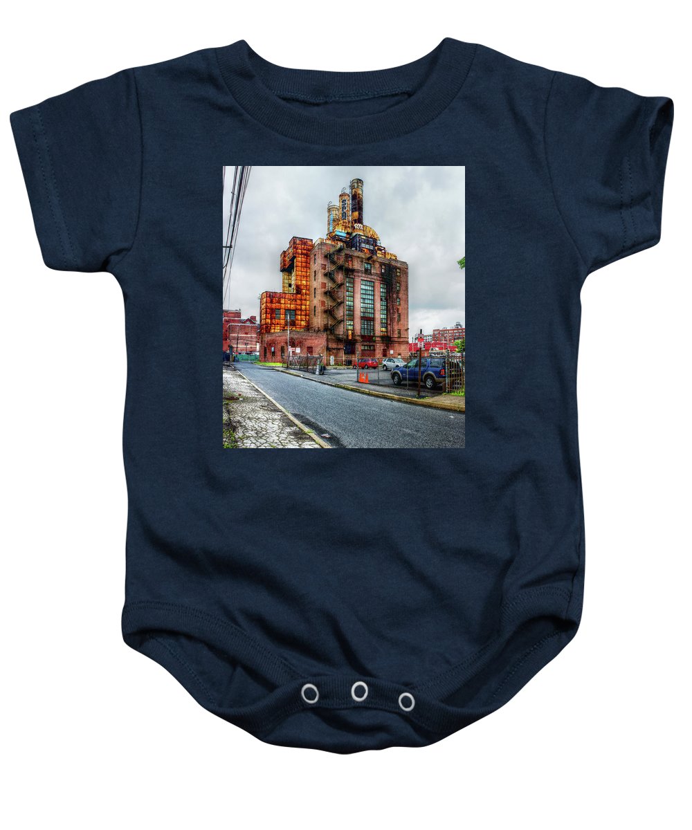 Panorama 2283 Willow Street Steam Plant - Baby Onesie