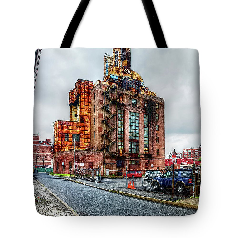 Panorama 2283 Willow Street Steam Plant - Tote Bag