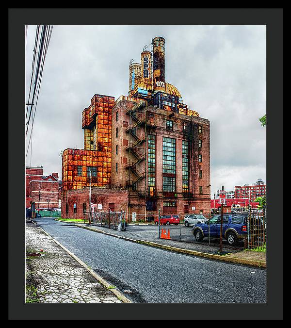 Panorama 2283 Willow Street Steam Plant - Framed Print