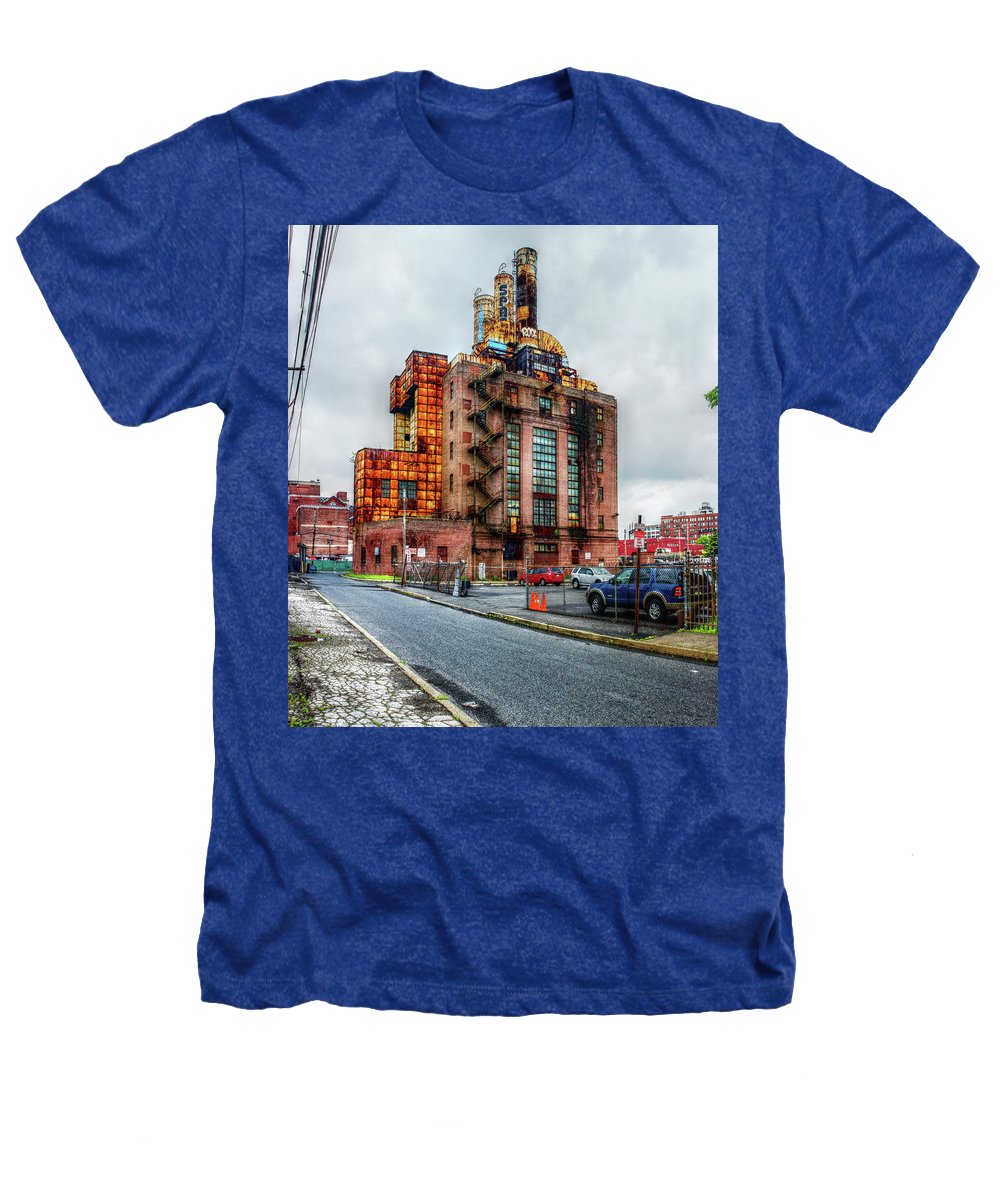 Panorama 2283 Willow Street Steam Plant - Heathers T-Shirt