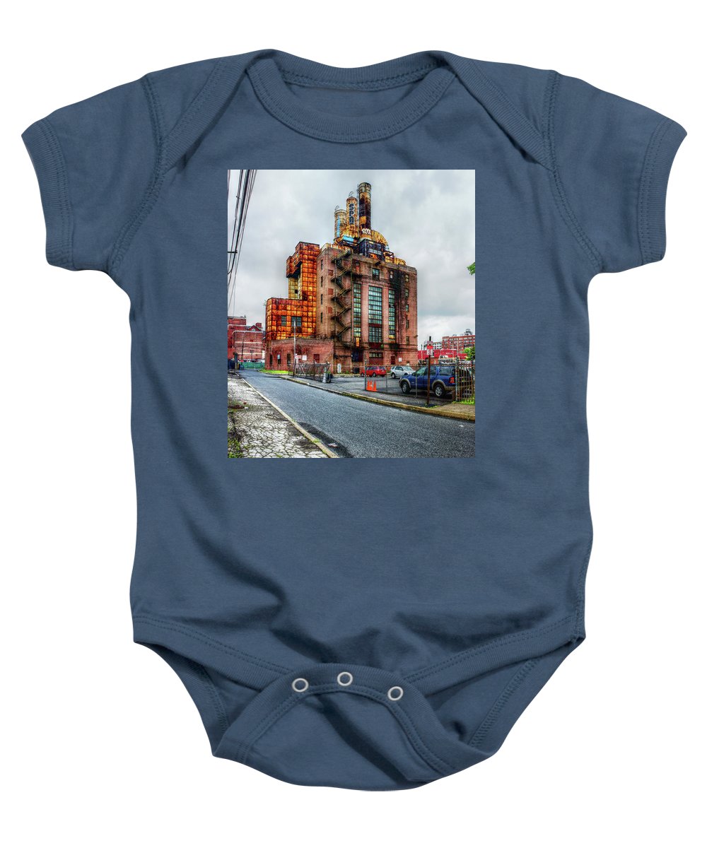 Panorama 2283 Willow Street Steam Plant - Baby Onesie
