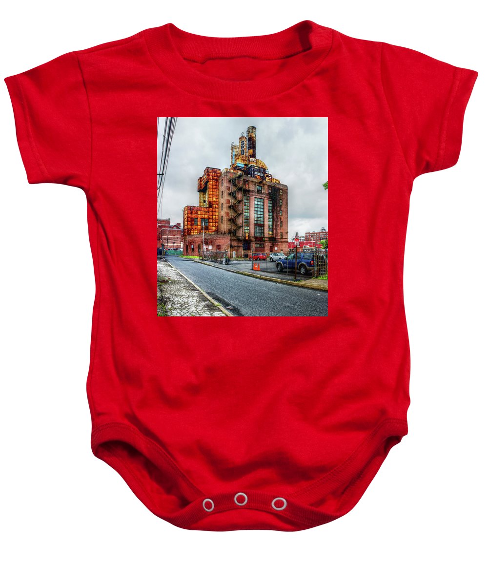 Panorama 2283 Willow Street Steam Plant - Baby Onesie