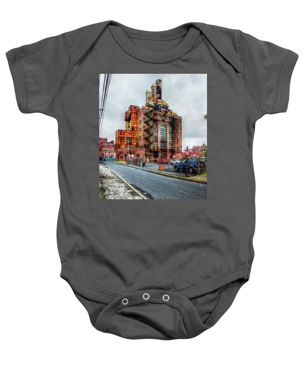 Panorama 2283 Willow Street Steam Plant - Baby Onesie