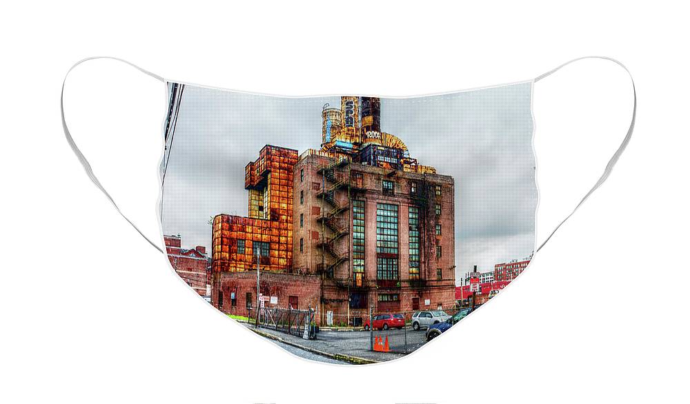 Panorama 2283 Willow Street Steam Plant - Face Mask